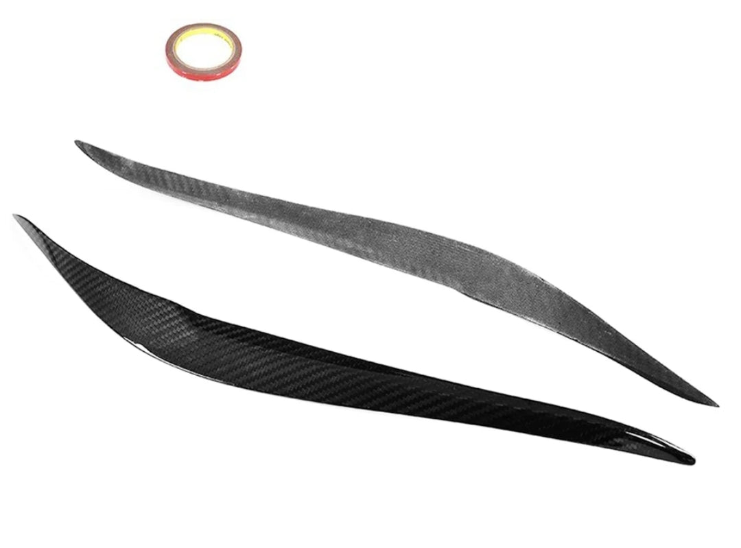 Carbon Fiber Car Headlight Eyebrows passend für BMW F87 M2 F22 F23 220i 228i M235i M240i M Sport Coupe