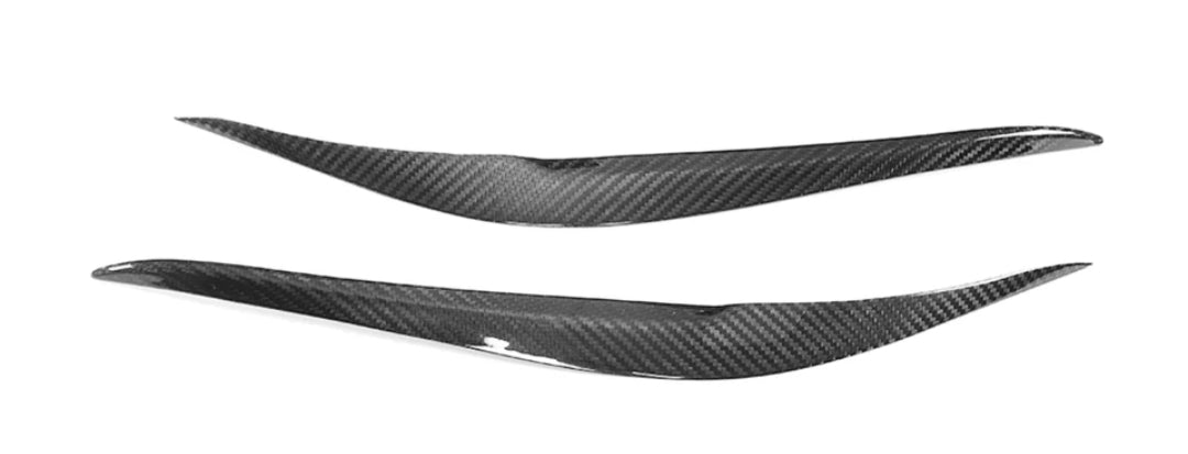 Carbon Fiber Car Headlight Eyebrows passend für BMW F87 M2 F22 F23 220i 228i M235i M240i M Sport Coupe