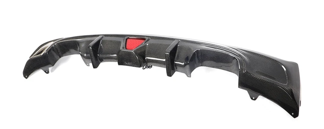 Carbon Fiber Car Rear Diffuser Lip passend für BMW F22 F23 M Sport Coupe Convertible M235i M240i