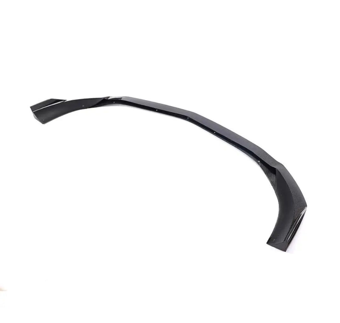 Carbon Fiber Car Front Bumper Lip Spoiler passend für Mercedes-Benz W197 SLC Class SLC180 200 300 Sedan Standard