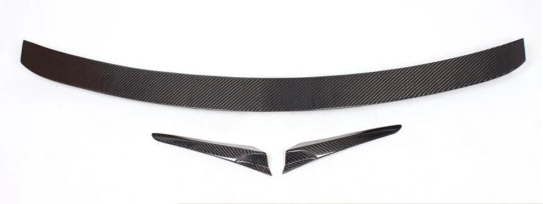 Carbon Fiber Car Rear Trunk Spoiler Lip passend für Mercedes-Benz CL500 CL550 W216 Coupe