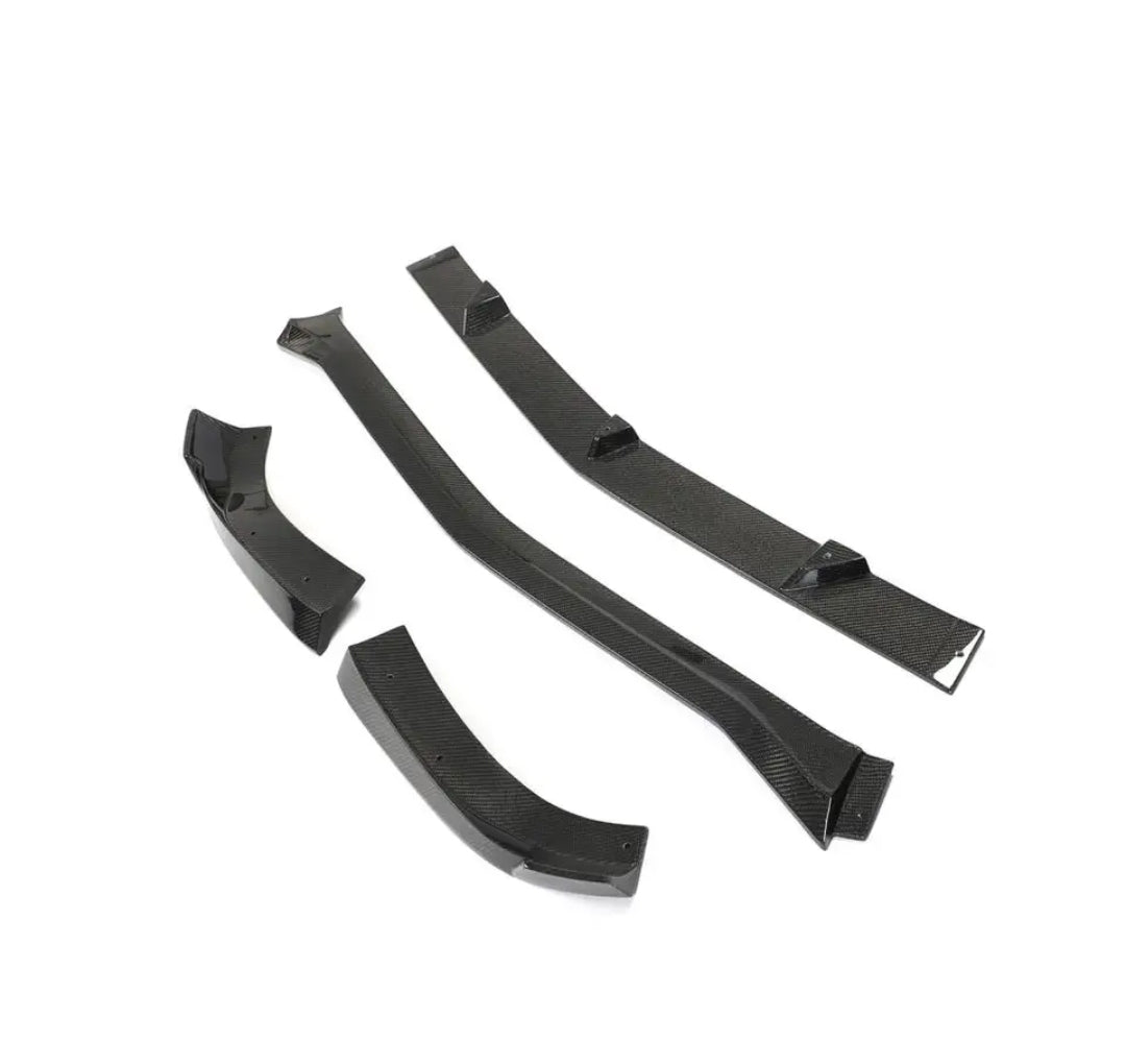 Carbon Fiber Car Front Bumper Lip Spoiler passend für Mercedes-Benz GLE Class C292 GLE63 AMG