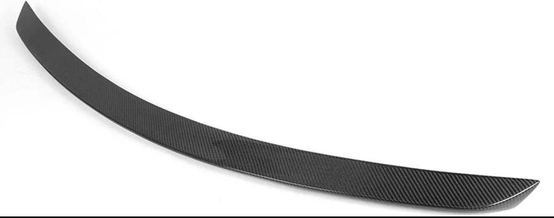 Carbon Fiber Car Rear Spoiler Trunk Boot Wing passend für Mercedes-Benz R172 SLK Class 200 250 300 350 SLK55 AMG Convertible