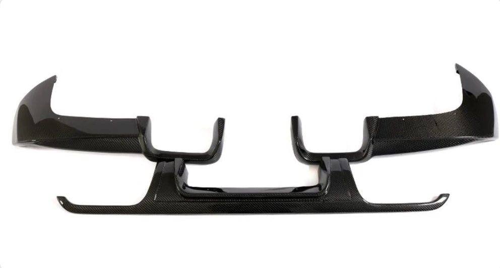 Carbon Fiber Car Rear Bumper Guard passend für Mercedes-Benz W447 Vito 4-Door