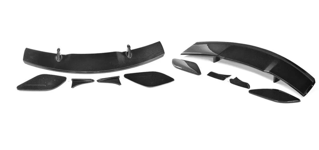 Carbon Fiber Car Roof Spoiler Lip Wing passend für Mercedes-Benz A Class A180 A200 A250 A260 A45 AMG Hatchback 4-Door