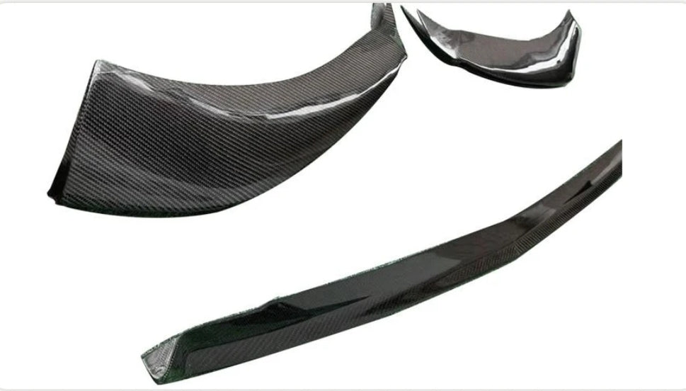 Carbon Fiber Car Front Bumper Canards passend für Mercedes-Benz S Class W222 S450 Sport