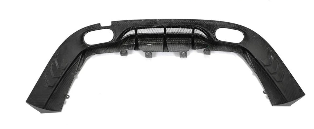 Carbon Fiber Rear Bumper Diffuser passend für Mercedes-Benz AMG GT 53 54 55