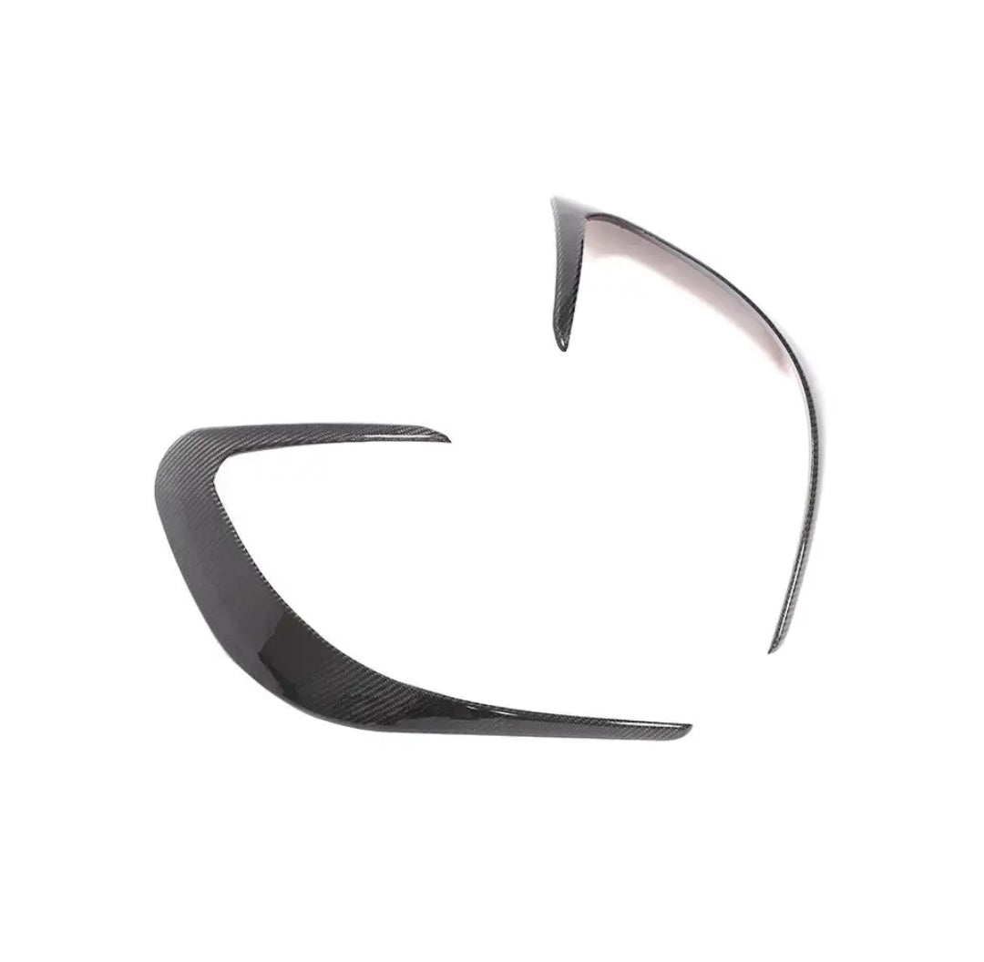 Carbon Fiber Car Rear Bumper Canards passend für Mercedes-Benz AMG GT 43 50 53 Sedan 4-Door