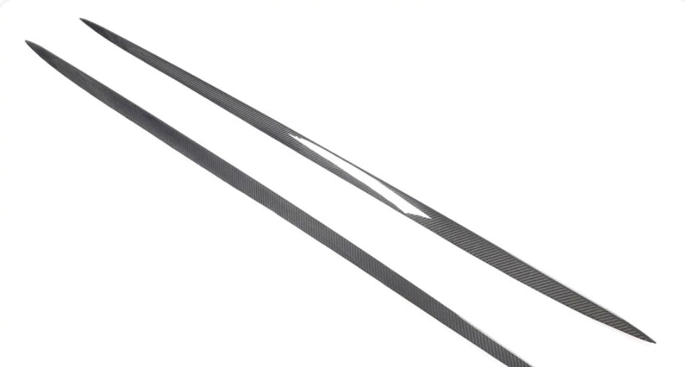 Carbon Fiber Car Side Skirts passend für Mercedes-Benz X290 AMG GT 53 GT 43 4-Door