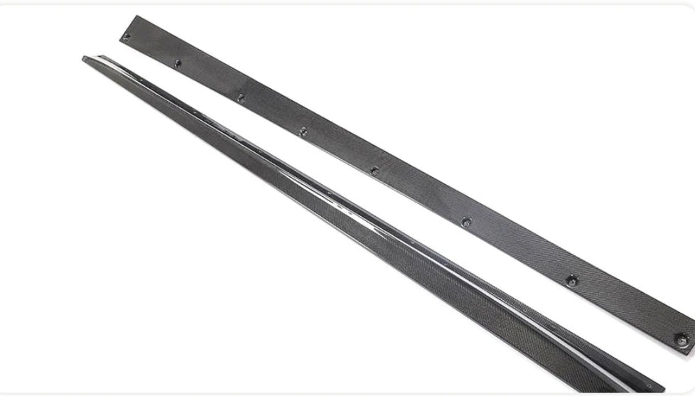 Carbon Fiber Car Side Skirts passend für Mercedes-Benz X290 AMG GT 53 GT 43 4-Door