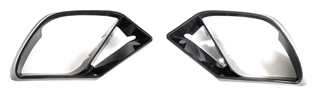 Carbon Fiber Car Front Bumper Frame Cover passend für Mercedes-Benz GT43 GT50 GT53