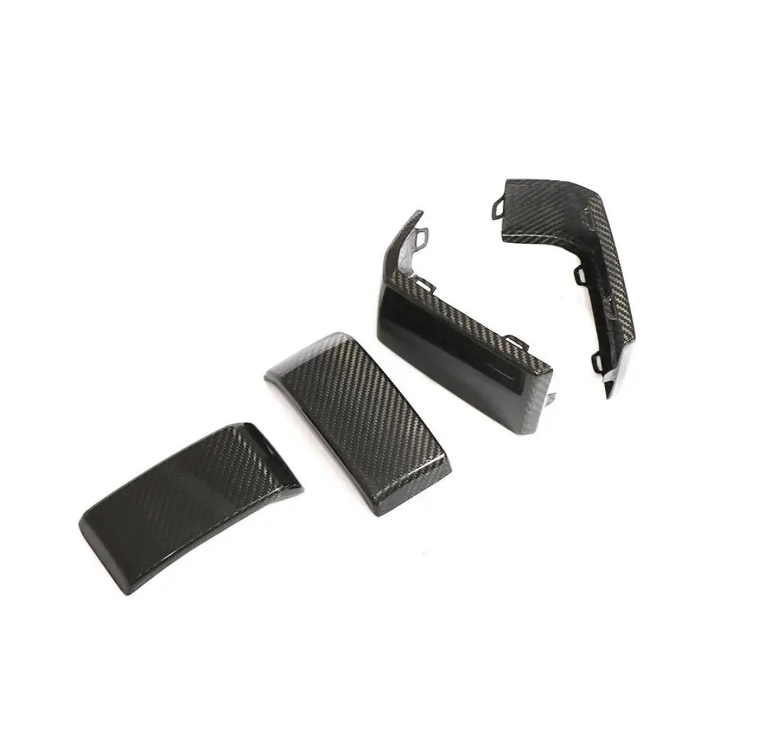 Carbon Fiber Car Front Bumper Decoration Cover passend für Mercedes-Benz G Class W464 G63 AMG