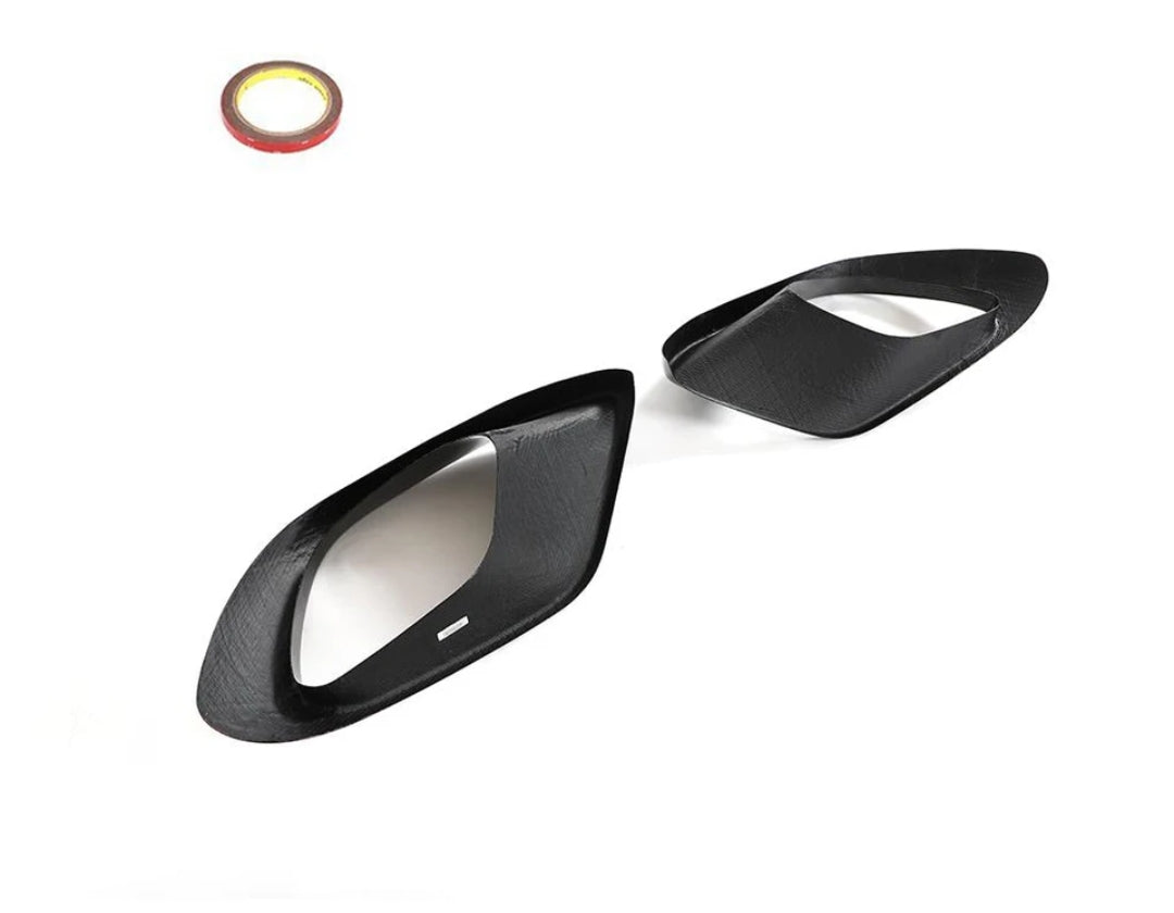 Carbon Fiber Car Front Air Vent Cover passend für Mercedes-Benz CLA Class W118 C118 AMG CLA35 CLA45