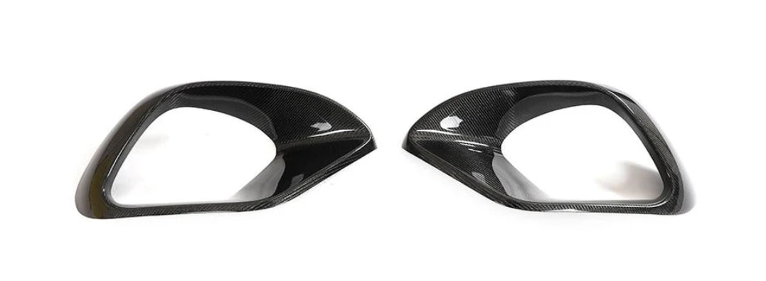 Carbon Fiber Car Front Air Vent Cover passend für Mercedes-Benz CLA Class W118 C118 AMG CLA35 CLA45