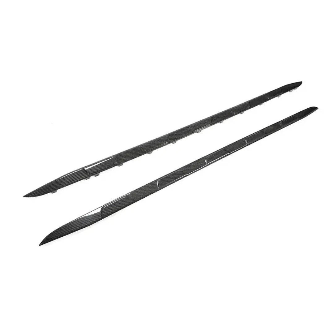 Carbon Fiber Car Side Skirts passend für Mercedes-Benz GLA Class GLA45 AMG GLA200 GLA250