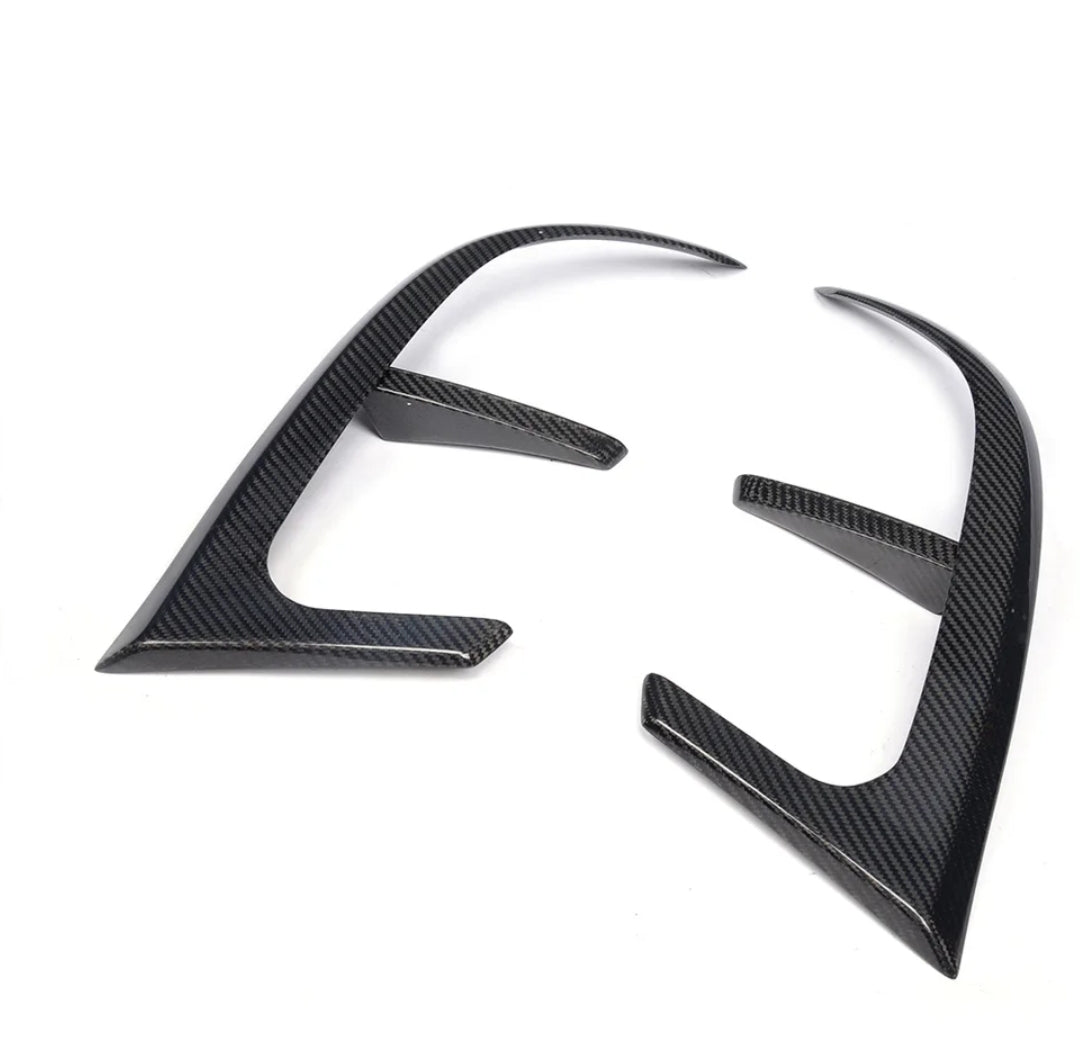 Carbon Fiber Car Rear Bumper Canards passend für Mercedes-Benz CLA Class W117 C117 CLA250 260 CLA45 AMG