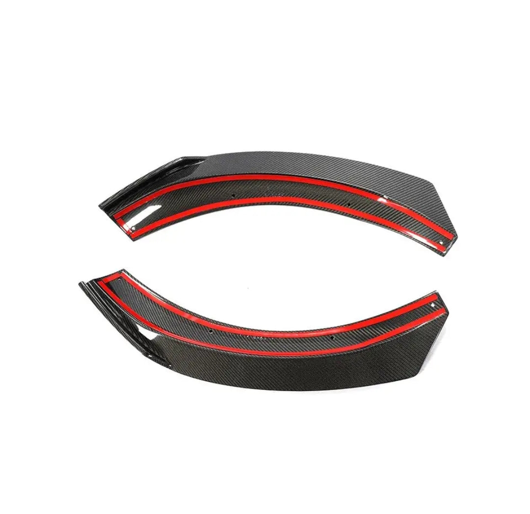 Carbon Fiber Car Splitters Winglets passend für Mercedes-Benz GLA Class Sport GLA45 AMG