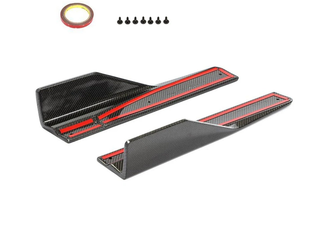 Carbon Fiber Car Side Skirts passend für Mercedes-Benz GLA Class Sport X156 GLA250 GLA45 AMG