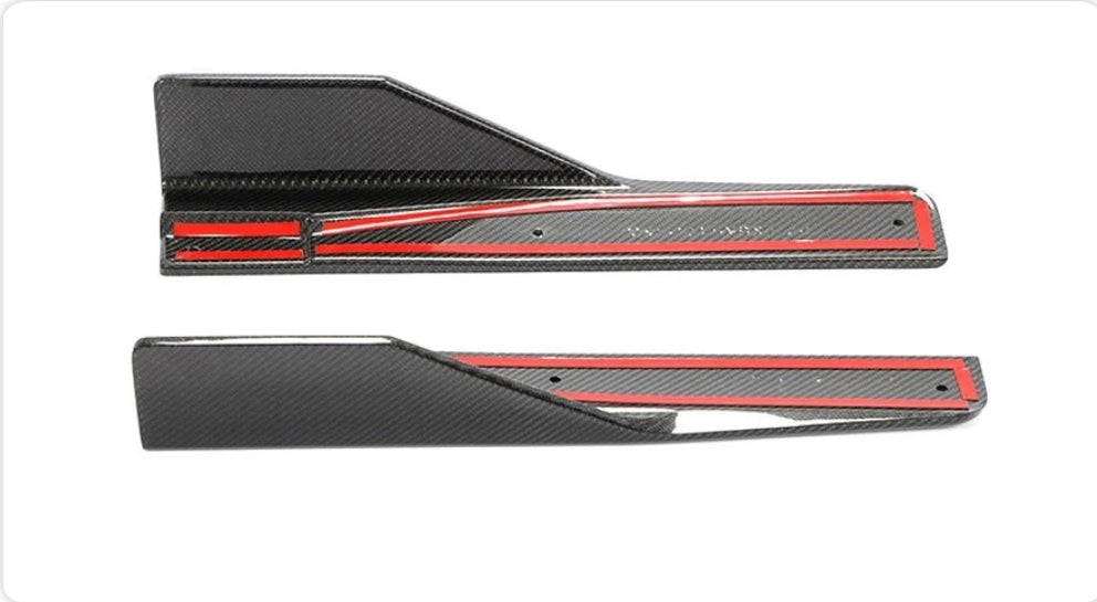 Carbon Fiber Car Side Skirts passend für Mercedes-Benz GLA Class Sport X156 GLA250 GLA45 AMG