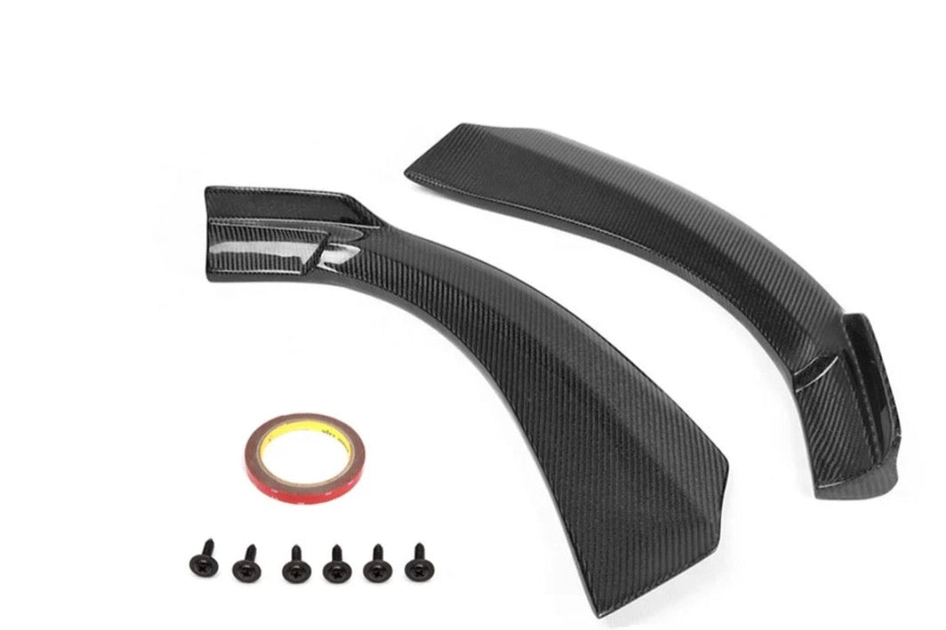 Carbon Fiber Car Front Bumper Lip Splitters passend für Mercedes-Benz W117 CLA250 CLA260 Sedan