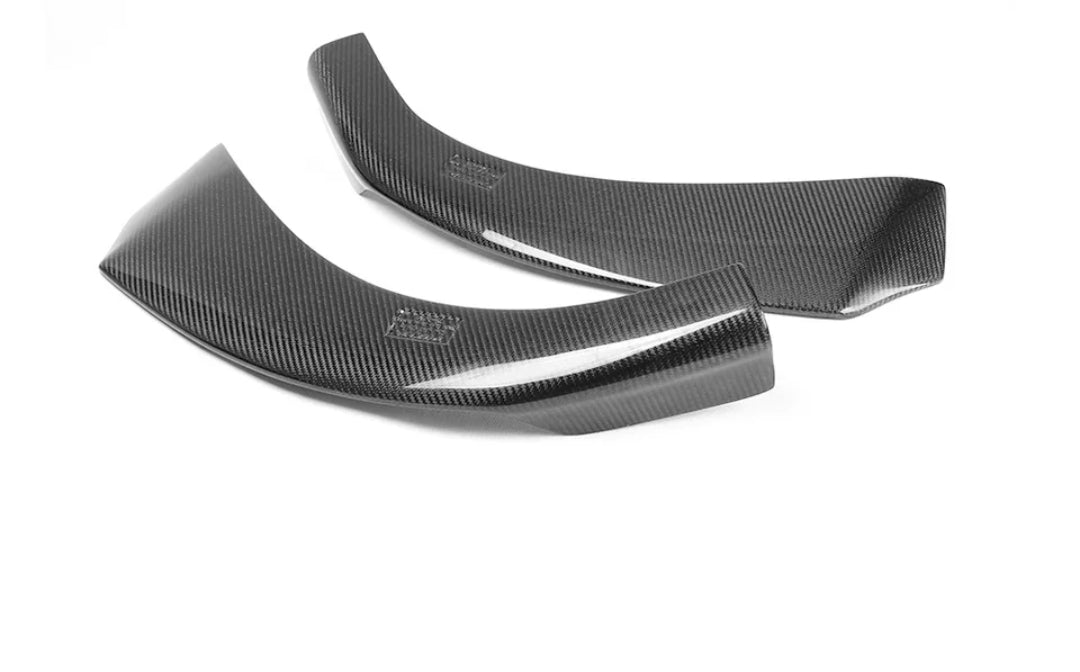 Carbon Fiber Car Front Bumper Lip Splitters passend für Mercedes-Benz W117 CLA250 CLA260 Sedan