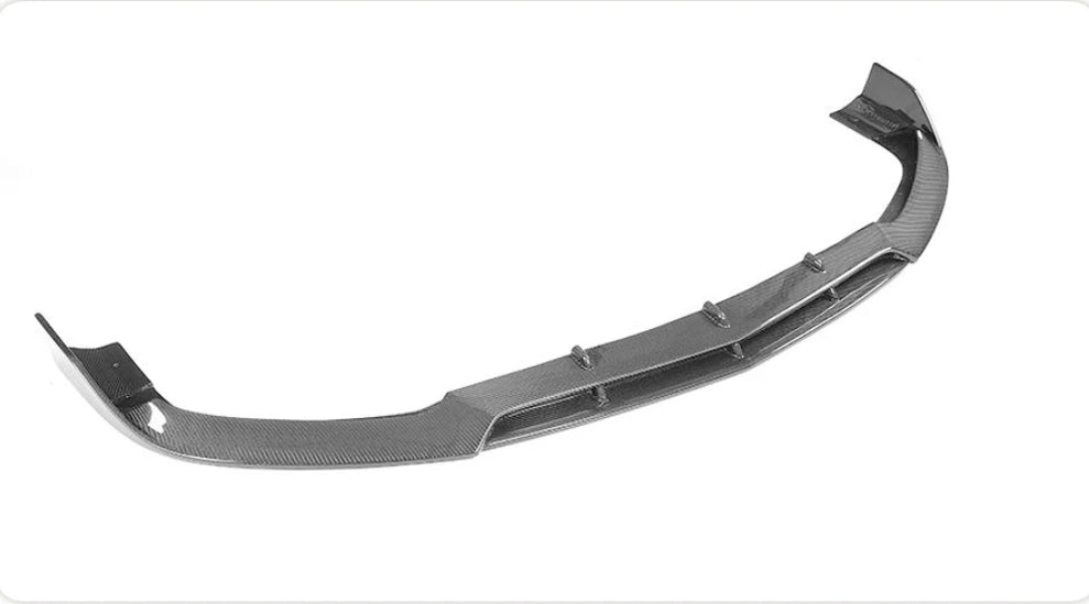 Carbon Fiber Car Front Bumper Lip Splitters passend für Mercedes-Benz W218 CLS63 AMG S Sedan 4-Door