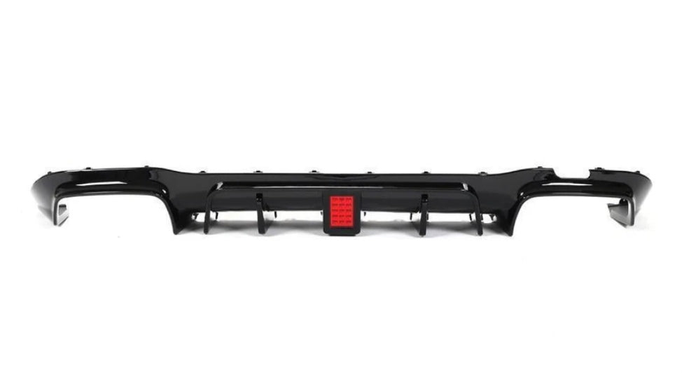 Carbon Fiber Car Rear Bumper Diffuser Exhaust Tips passend für Mercedes-Benz E Class W213 Sport E43 AMG Sedan