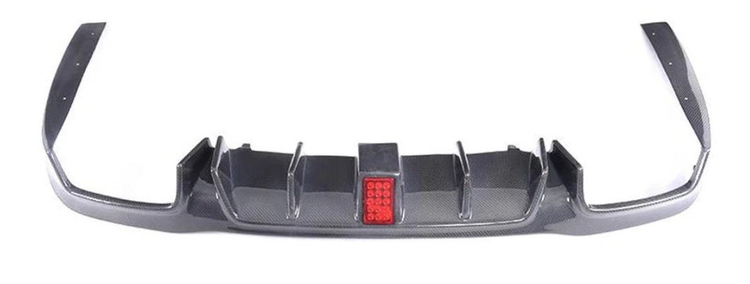 Carbon Fiber Car Rear Bumper Lip Spoiler passend für Mercedes-Benz E250 E350 E400 E43 E63 AMG