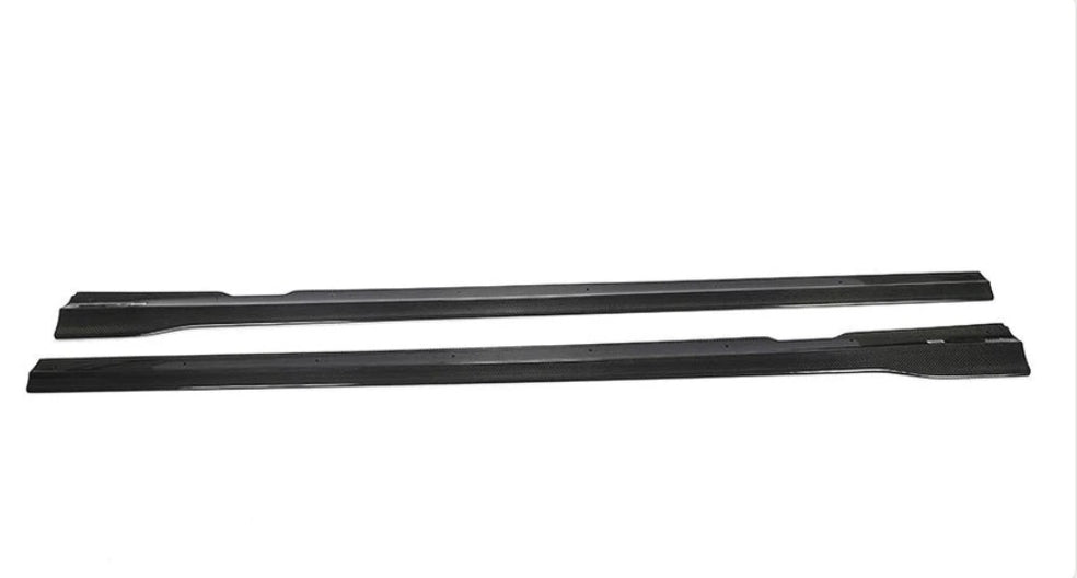 Carbon Fiber Car Side Skirts passend für Mercedes-Benz E Class W213 E43 E53 E63 AMG Sedan