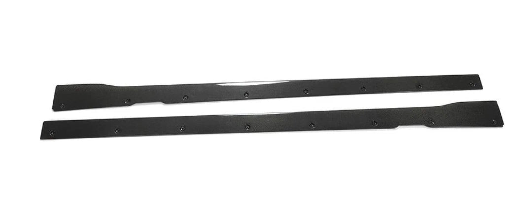 Carbon Fiber Car Side Skirts passend für Mercedes-Benz E Class W213 E43 E53 E63 AMG Sedan