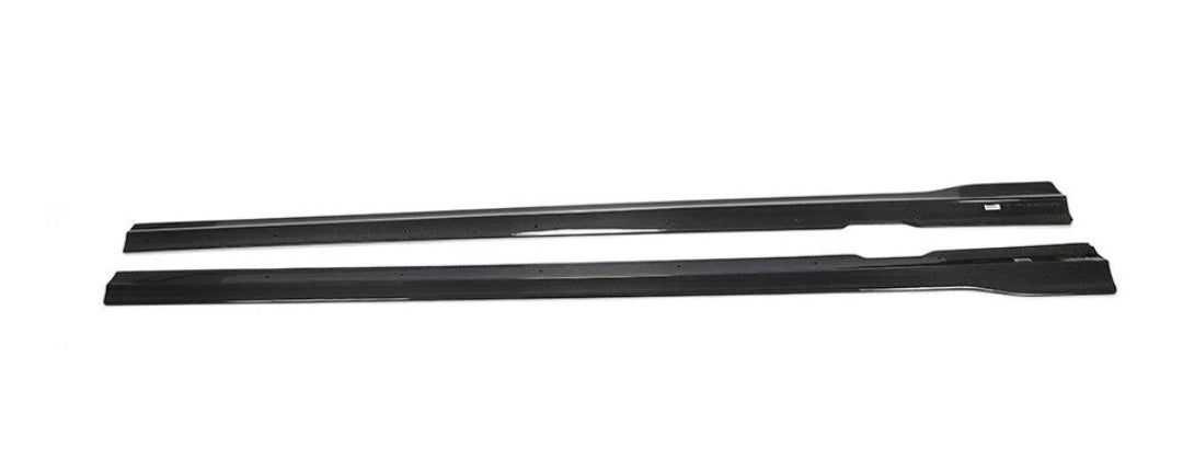 Carbon Fiber Car Side Skirts passend für Mercedes-Benz E Class W213 E43 E53 E63 AMG Sedan