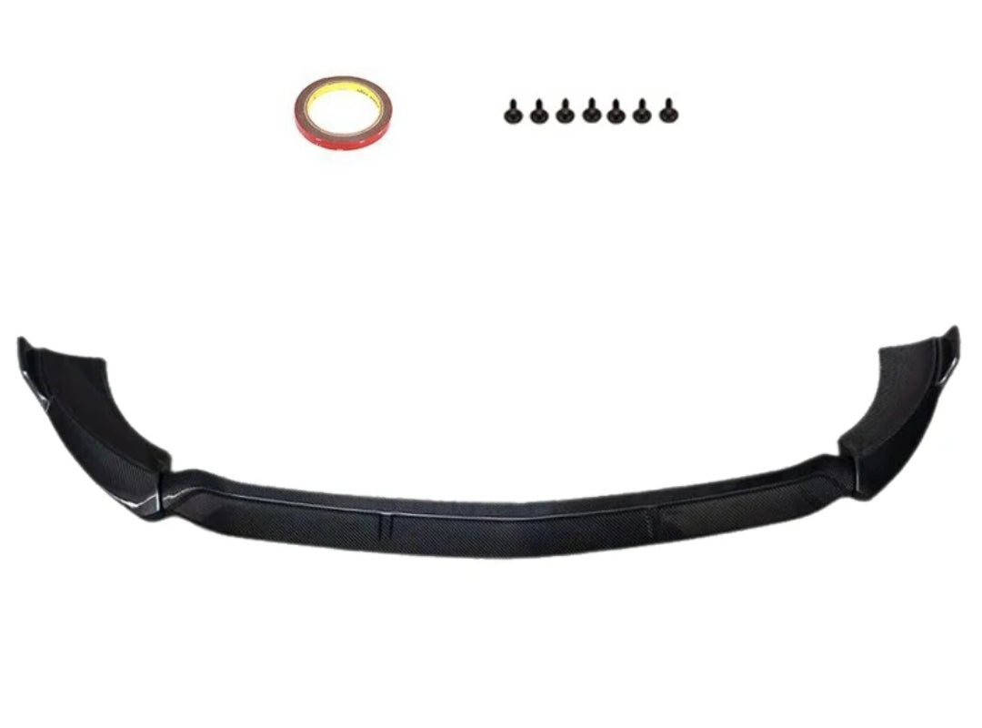 Carbon Fiber Car Front Bumper Lip Spoiler passend für Mercedes-Benz E Class W213 4-Door Sport