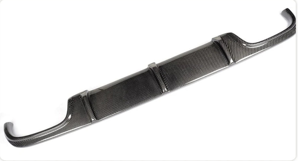 Carbon Fiber Car Rear Bumper Diffuser passend für Mercedes-Benz E Class W211 E55 AMG Sedan 4-Door