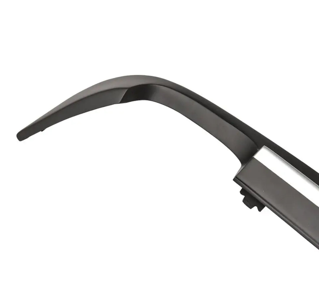 Carbon Fiber Car Rear Lip Diffuser With Bright Strip passend für Mercedes-Benz E Class W212 Standard