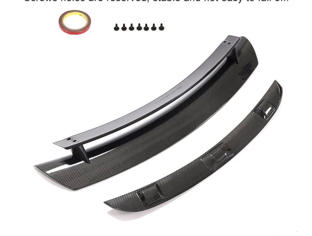 Carbon Fiber Car Rear Trunk Spoiler passend für Porsche 987 Cayman Coupe