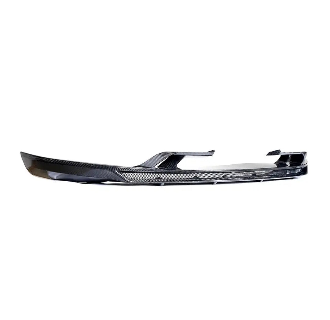 Carbon Fiber Car Front Bumper Lip Spoiler Splitters passend für Porsche Cayenne