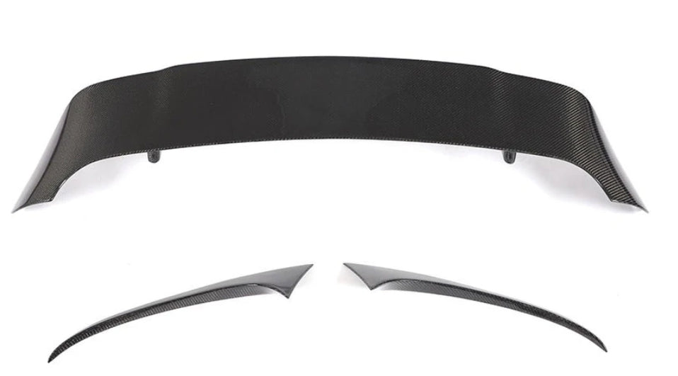 Carbon Fiber Car Roof Spoiler passend für Porsche Macan Base Turbo GTS S Sport Utility 4-Door