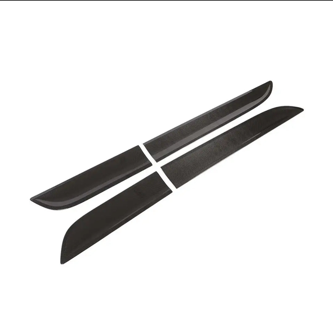 Carbon Fiber Car Side Door Trim Protector passend für Porsche Macan