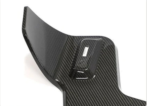 Carbon Fiber Car Rear Bumper Diffuser With LED passend für Porsche Macan GTS Sport Utility