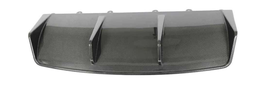 Carbon Fiber Car Rear Bumper Diffuser Lip passend für Porsche Taycan Turbo S Sedan