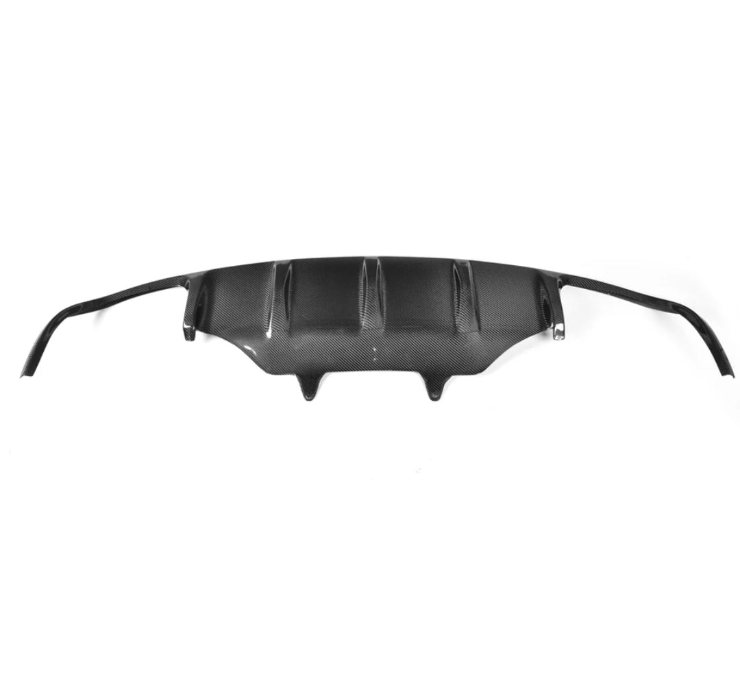Carbon Fiber Car Rear Bumper Diffuser passend für Porsche Macan