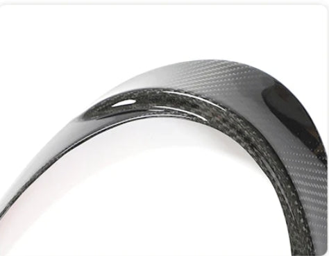 Carbon Fiber Car Headlight Eyebrows Canards passend für Porsche 911 922 Carrera 4 Turbo S GT