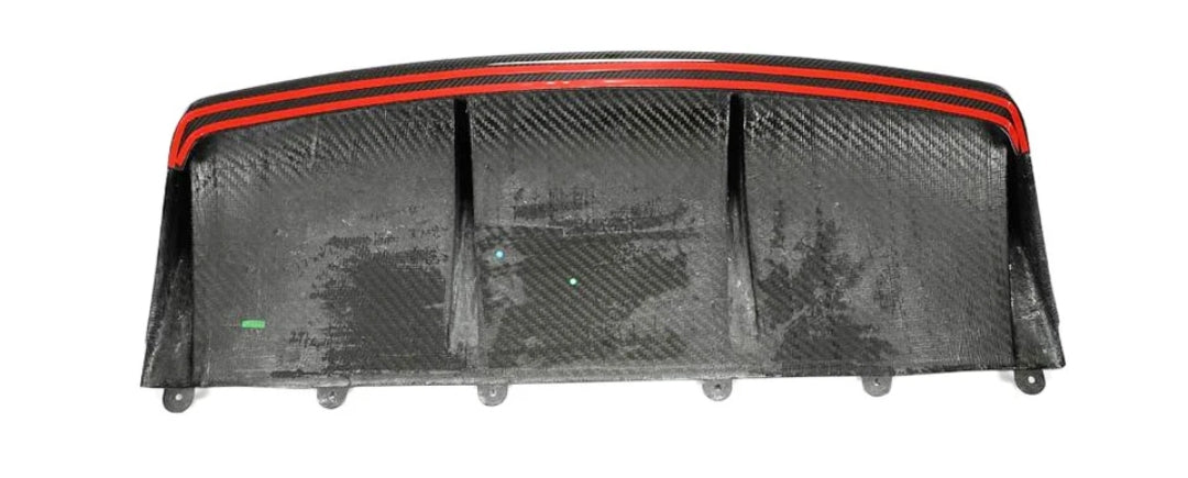 Carbon Fiber Car Rear Bumper Diffuser passend für Porsche Taycan Turbo S Sedan
