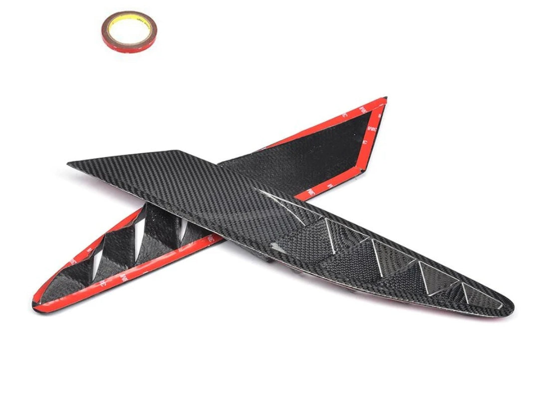 Carbon Fiber Car Side Vents Covers passend für Ferrari 458 Base Coupe 2-Door