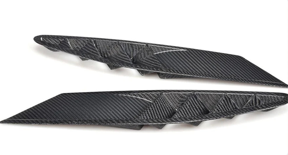 Carbon Fiber Car Side Vents Covers passend für Ferrari 458 Base Coupe 2-Door