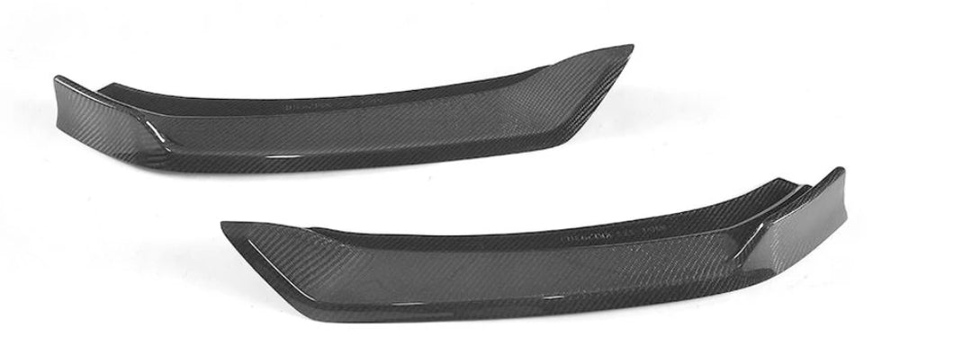 Carbon Fiber Car Front Bumper Lip Splitters passend für Maserati Levante 4-Door