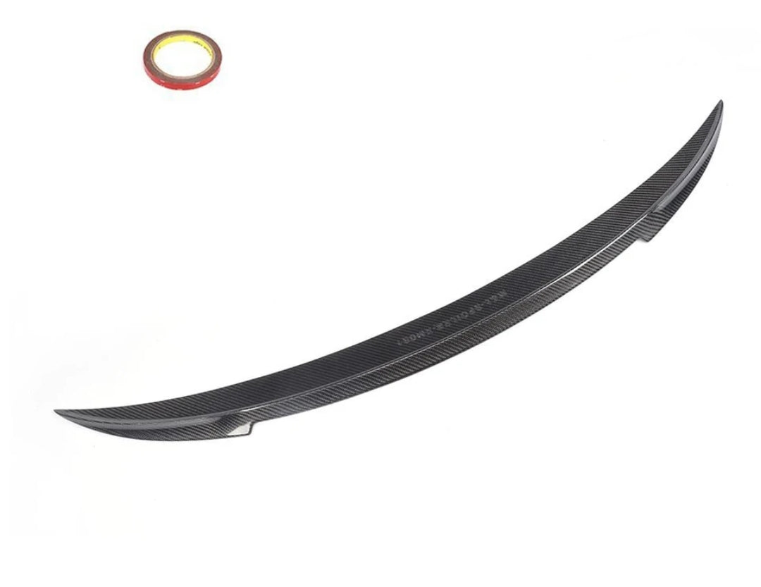 Carbon Fiber Car Rear Boot Lip Wing passend für Maserati Ghibli S Q4 Sedan 4-Door