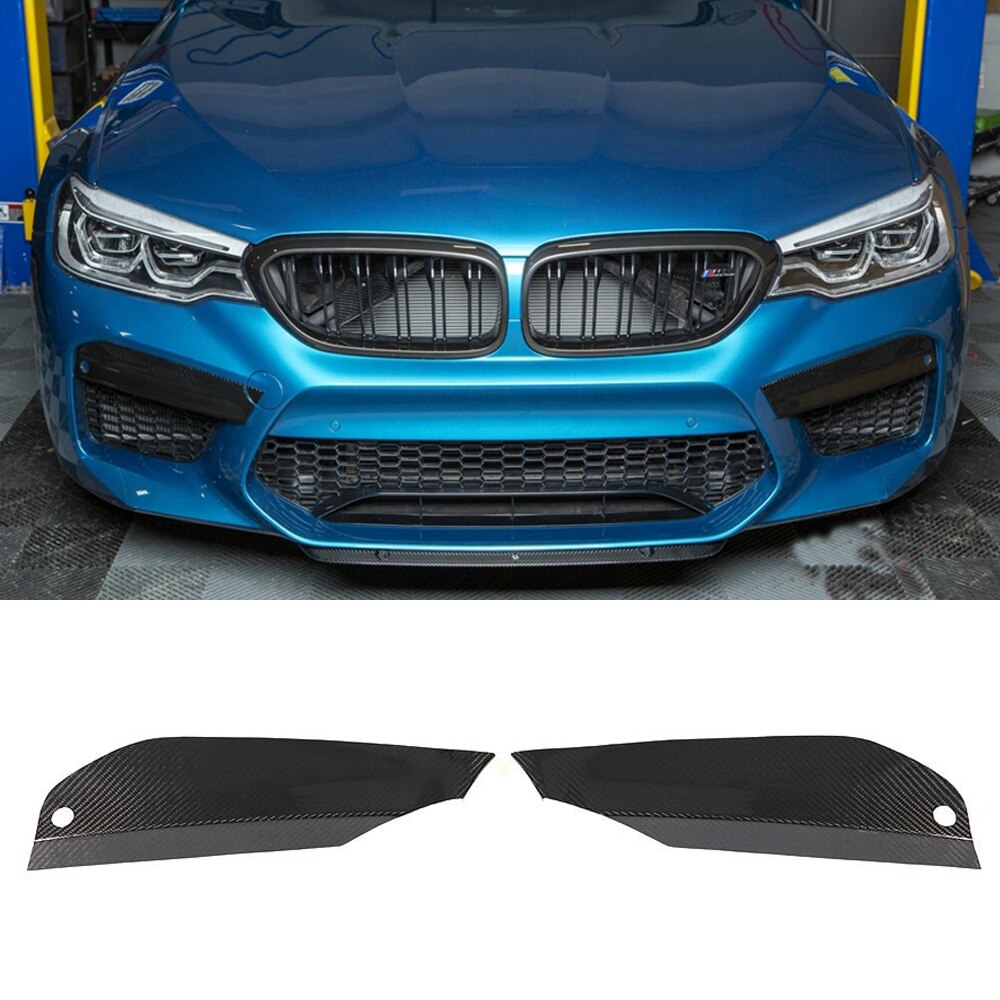 Carbon Fiber Front Splitters suitable for BMW F90 M5 pre LCI