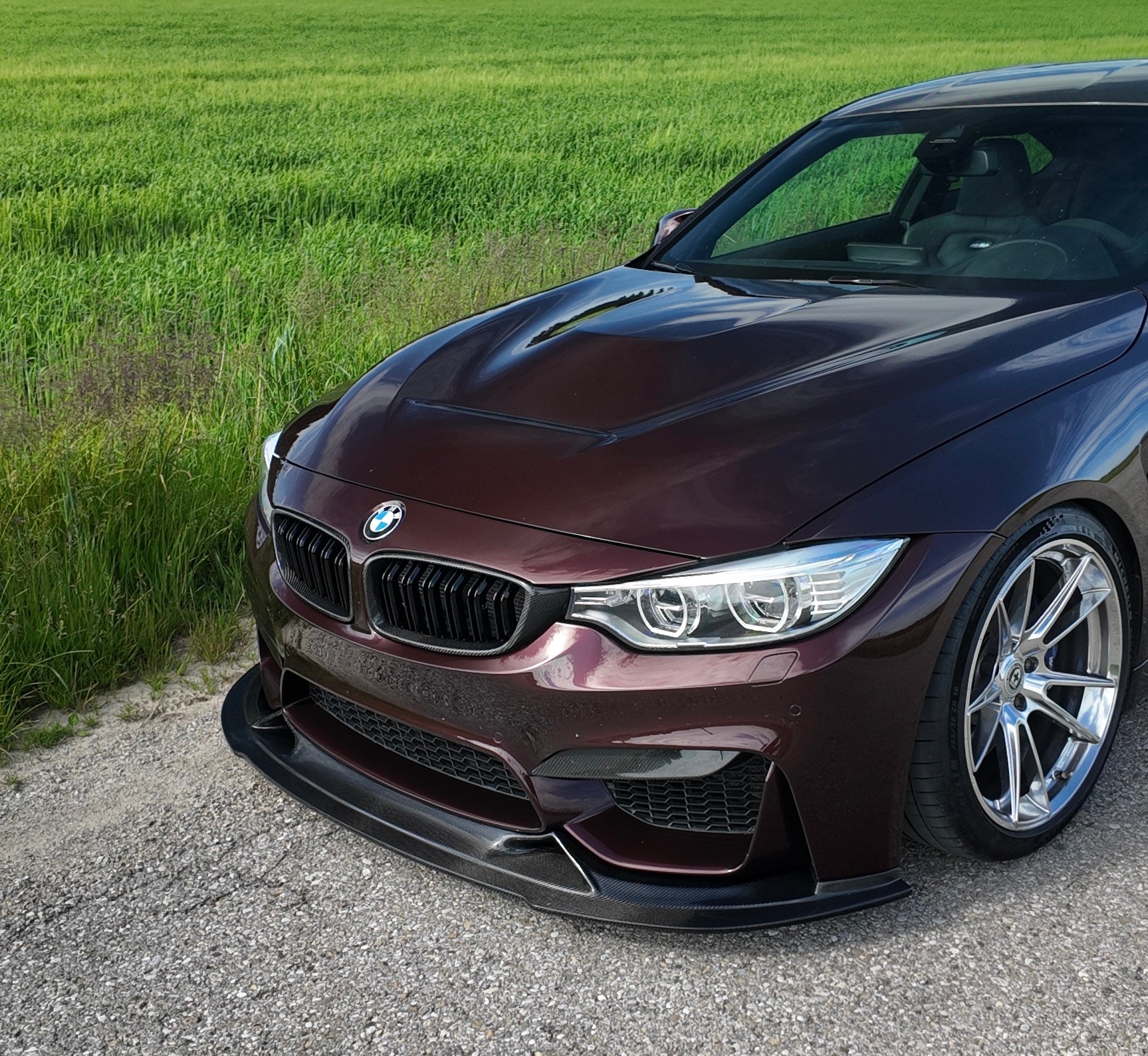 Carbon Fiber Front Spoiler passend für BMW M4 F82 M3 F80