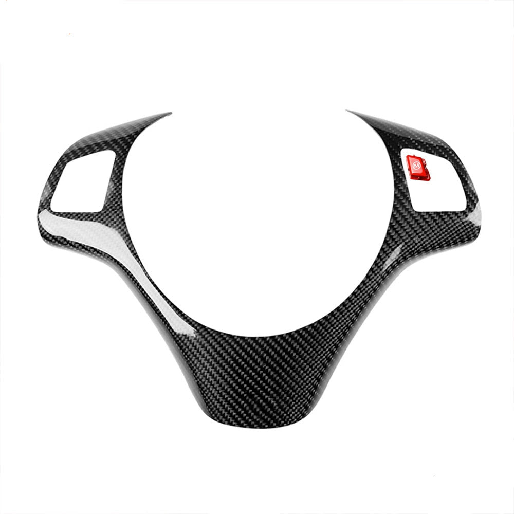 Carbon Fiber Steering Wheel Trim passend für BMW 3 Series E90 E92 E93